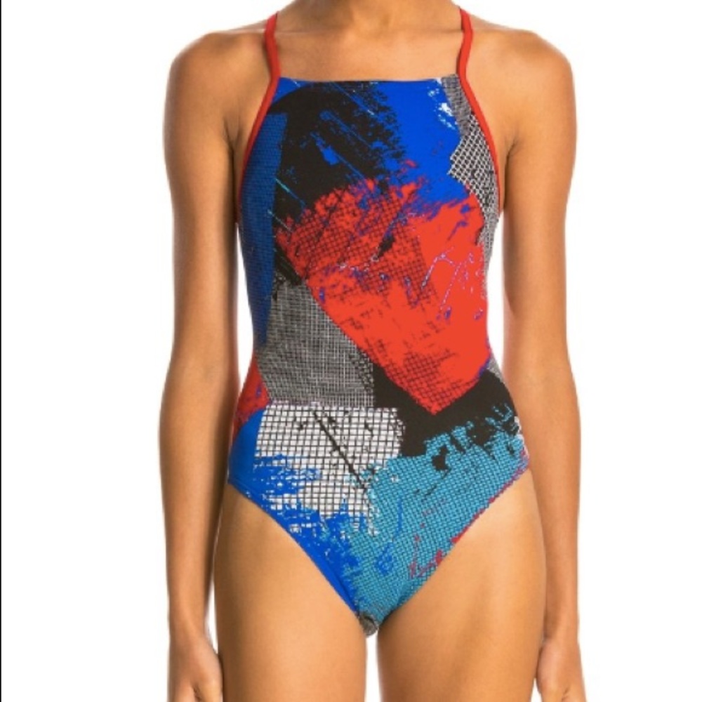 Speedo Endurance+ How It’s Done Fred Back Swimsuit